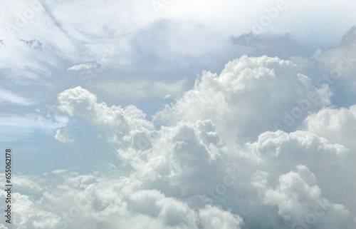 Fototapeta Naklejka Na Ścianę i Meble -  clouds in the sky isolated