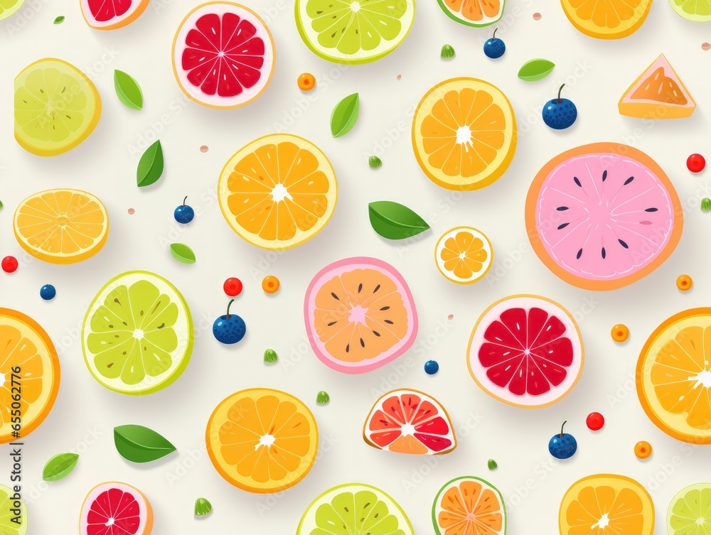 fruits seamless pattern fruits seamless pattern