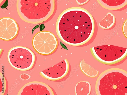 fruits seamless pattern