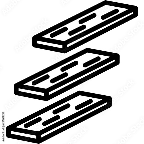 Wooden Board Icon