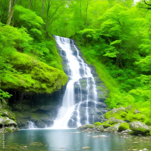waterfall in the forest