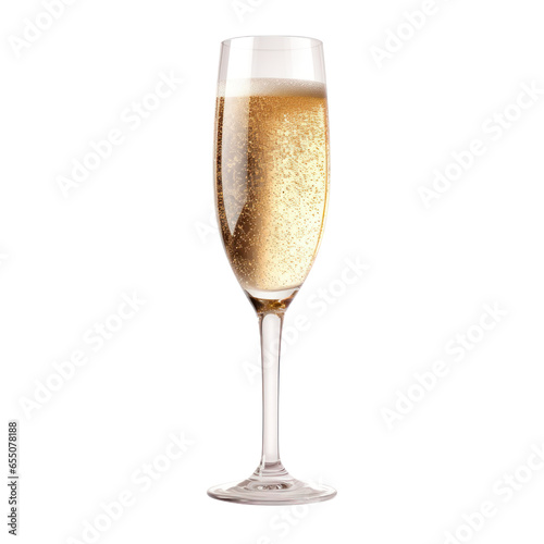 Glass of champagne 