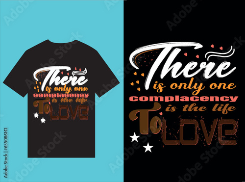 typography t shirt design