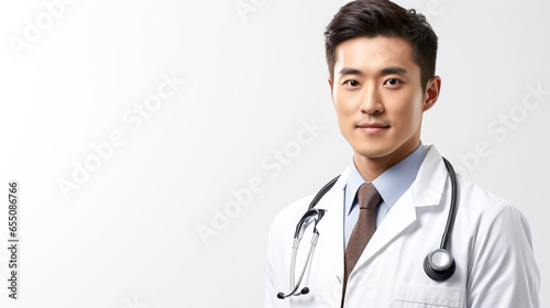 笑顔の男性医師