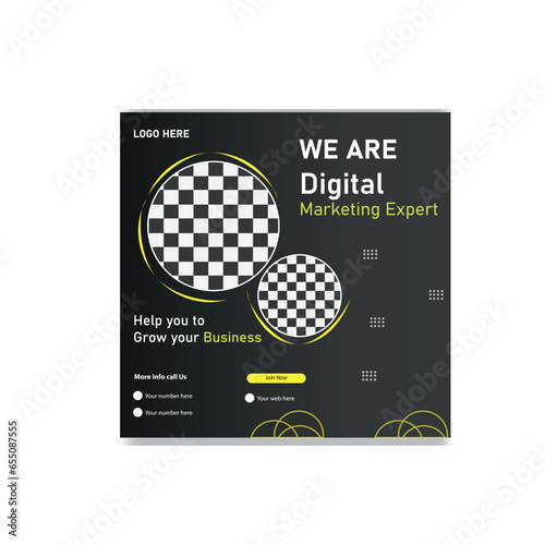 New Social media post 2024, business social media post design
