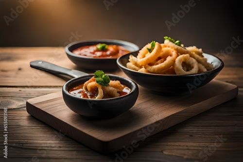 food noodles with shrimp