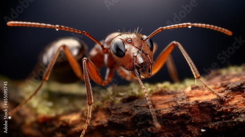 An ant's macro photography. © Nazia