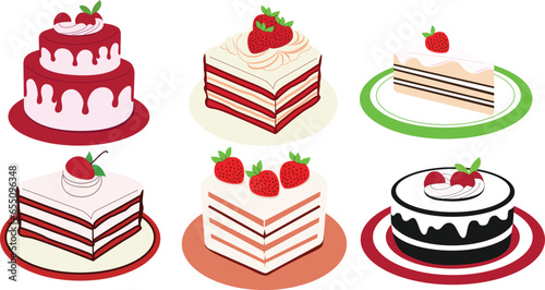 Cake Illustration Collection