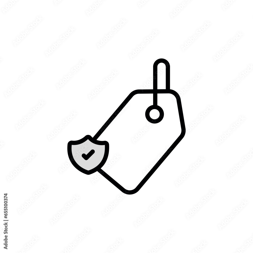 Protection icon design with white background stock illustration Protection icon design with white background stock illustration