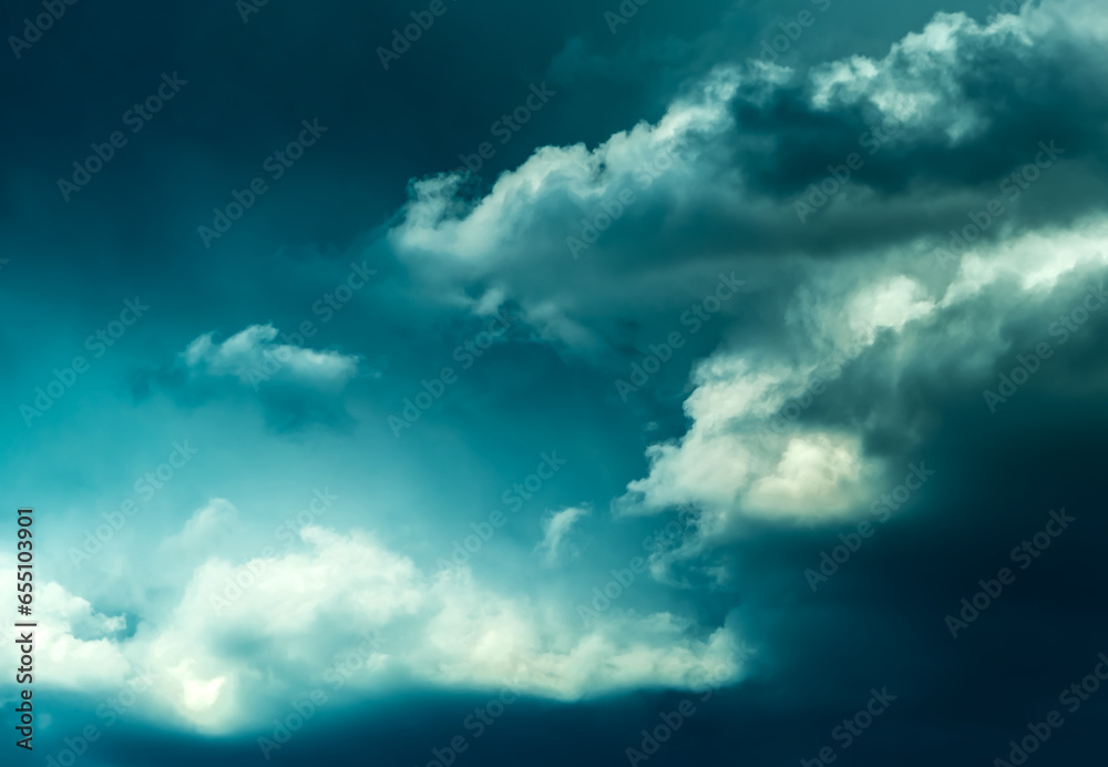 Fototapeta premium Storm Clouds Background