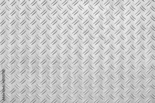 Abstract background of aluminum sheet with notches.