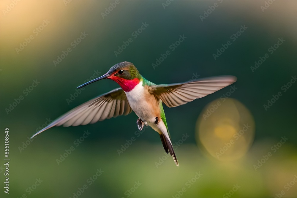 Fototapeta premium hummingbird in flight