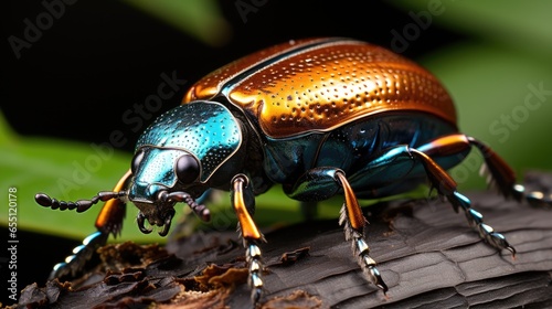 Hercules beetle, Macro shot , Color Gradient, Background HD