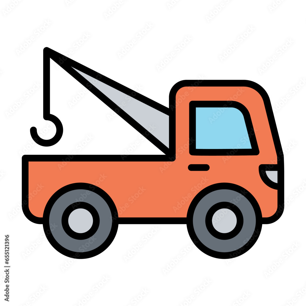 Tow truck icon Tow truck icon