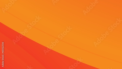 Abstract orange and yellow geometric background. Dynamic shapes composition. Cool background design for posters. illustration