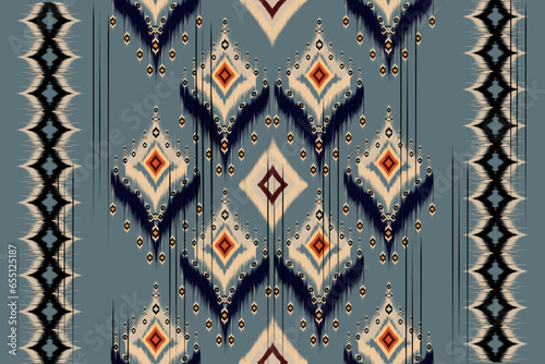 Tribal striped seamless pattern. Aztec geometric vector background. 
Can be used in textile design, web design for making of clothes, accessories, 
decorative paper, wrapping, envelope; backpacks, etc
