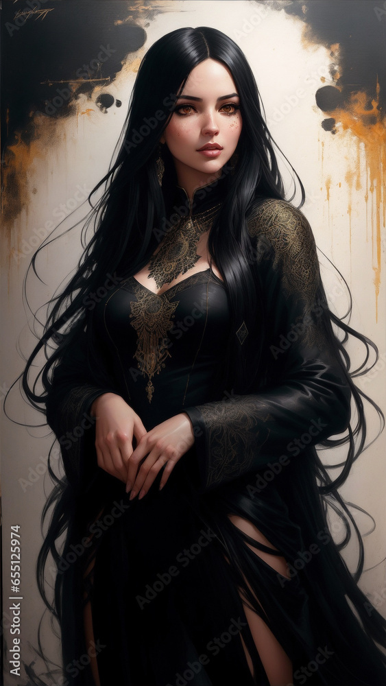 Fototapeta premium portrait of a woman