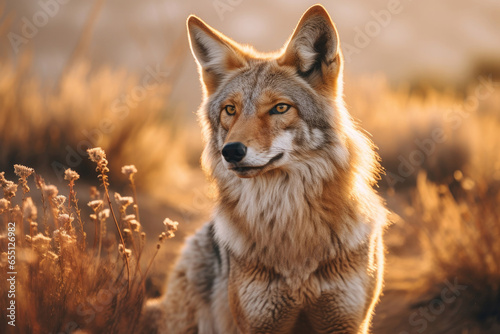 Coyote in the wild © Venka