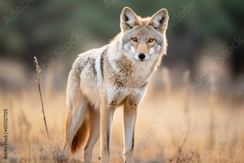 Coyote in the wild © Veniamin Kraskov