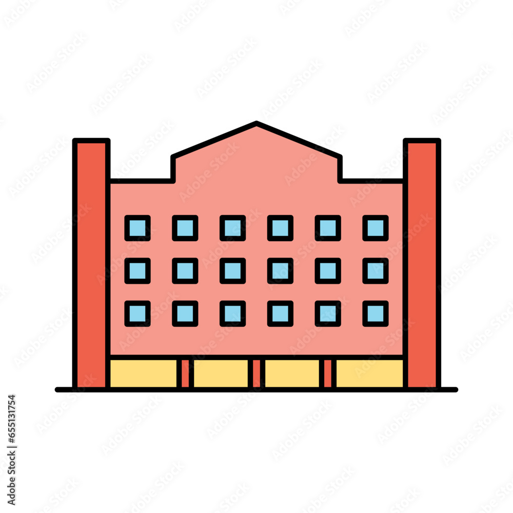 Fototapeta premium Building icon