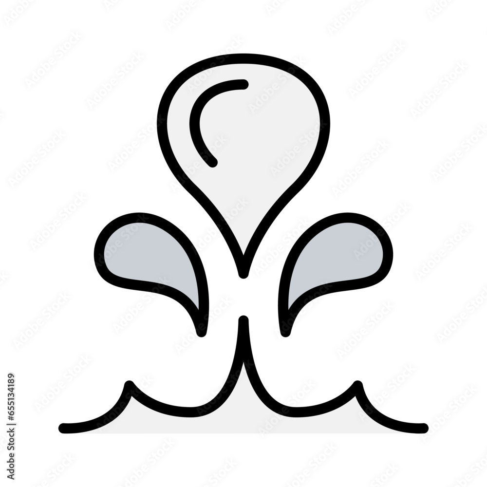 Obraz premium Water icon