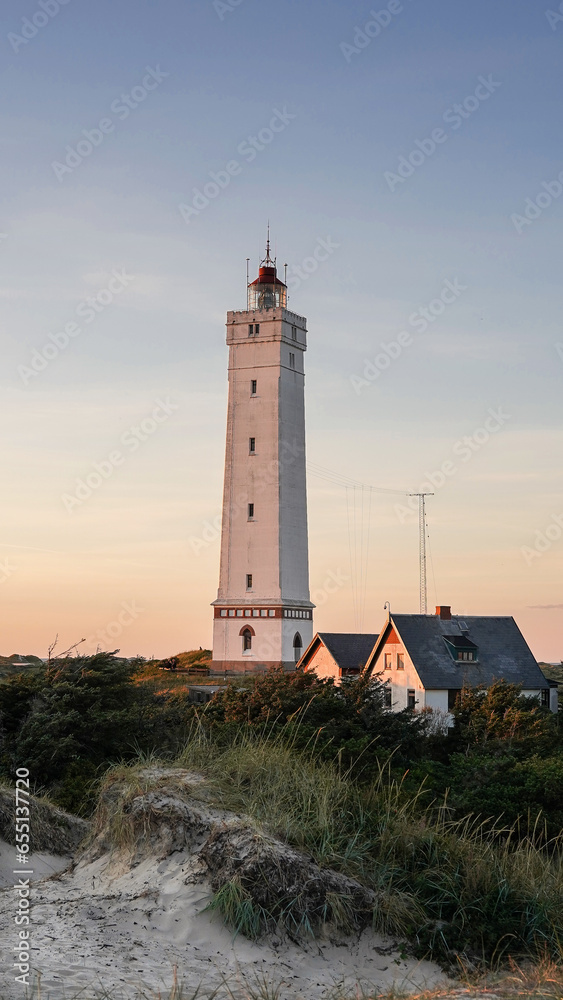 Leuchtturm Blavand Dänemark