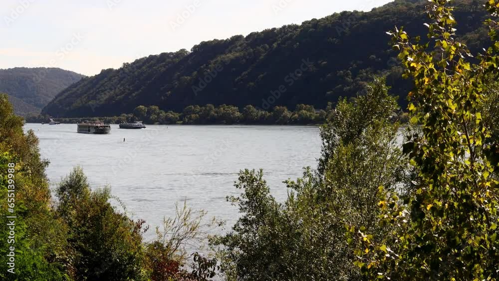 the rhine river valley in germany video the rhine river valley in germany video