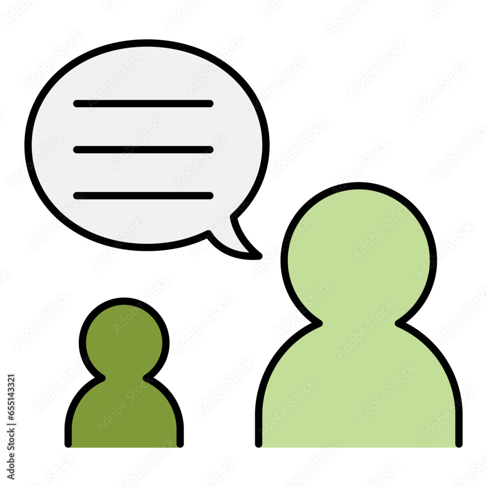 Talking icon Talking icon