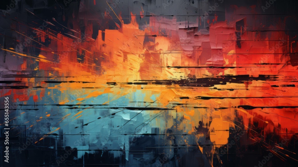 Fototapeta premium Abstract background image generated by AI