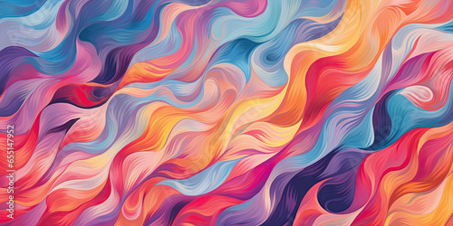 Vortex-like background with gradient swirls