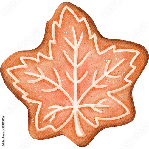 Cookies Halloween watercolor cute clip art