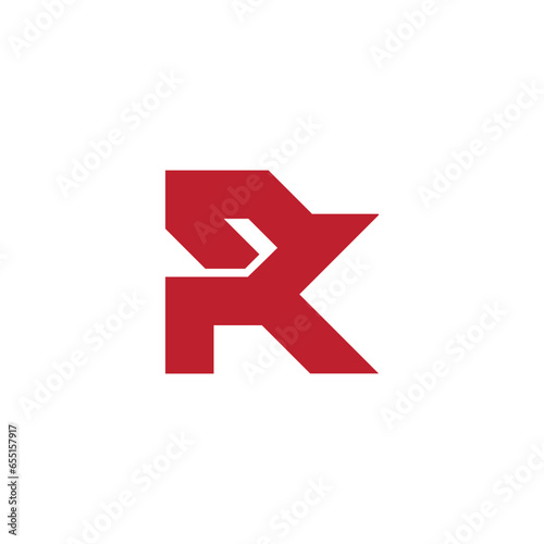 Free Download letter pk overlap simple line logo vector - GFXLoad