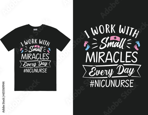 I work with small miracles every day design