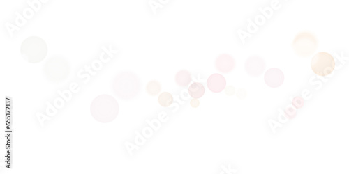 white sparkling flowing light effect with glitter and light bokeh