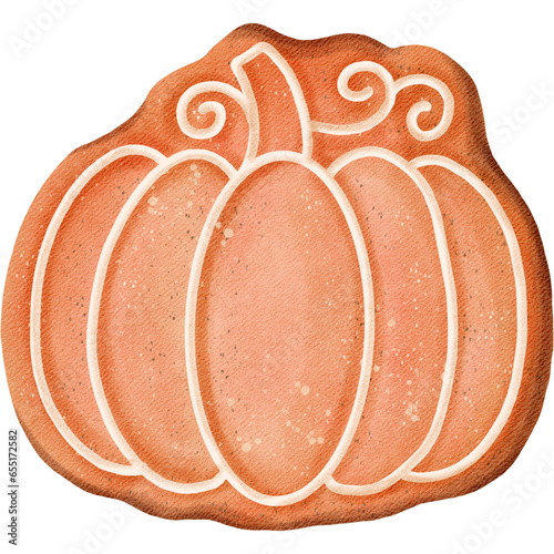 Cookies Halloween watercolor cute 