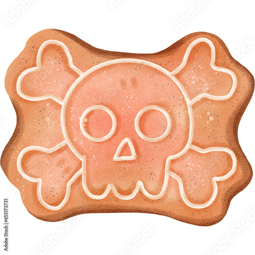Cookies Halloween watercolor cute 
