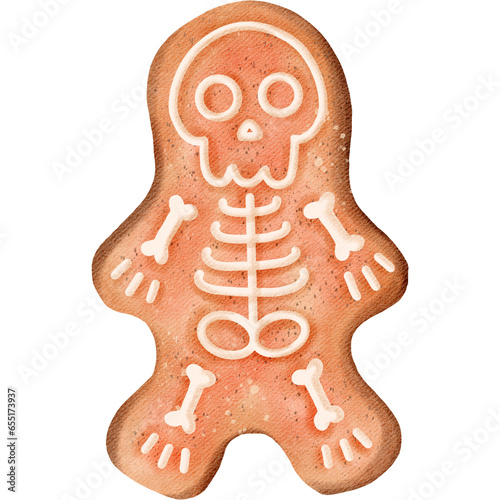 Cookies Halloween watercolor cute 