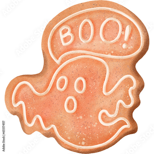 Cookies Halloween watercolor cute 