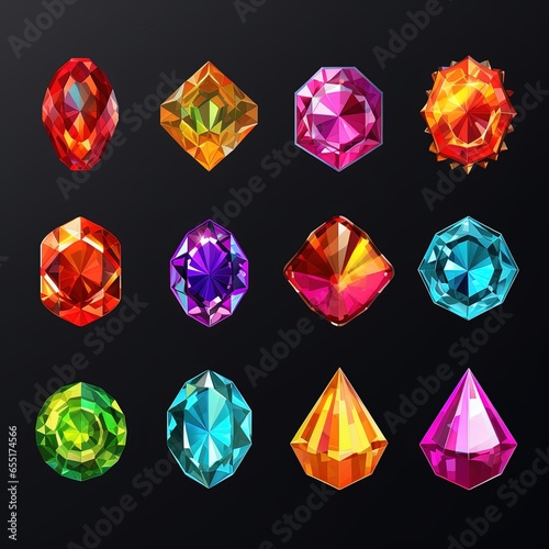 pixel gems and jewels for games