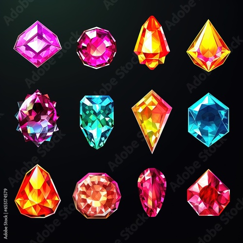pixel gems and jewels for games