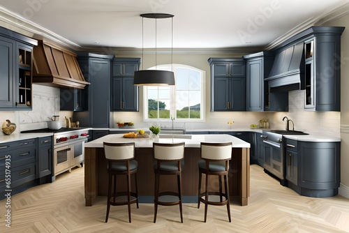 modern kitchen interior