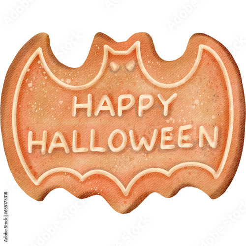 Cookies Halloween watercolor cute 