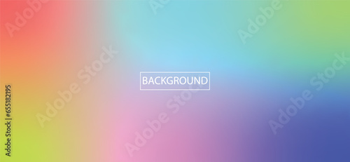 Abstract gradient blue mixing colorful vector background with vibrant illustration texture shape