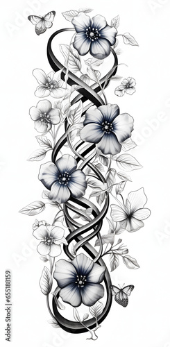 black and white background