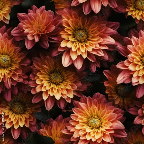 Flowers  seamless texture