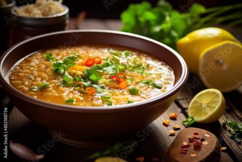 Tempting Delight of Spanish Sopa de Lentejas - A Nutritious and Hearty Lentil Soup Bursting with Flavors, Perfect for a Comforting and Nourishing Homemade Meal