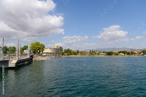 The Sea Of Galilee in Tiberias, Israel, Where Jesus walked on the water © Silvia