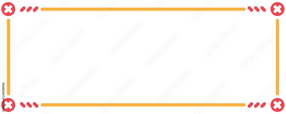 Colourful Simple Warning Label Textbox Colourful Simple Warning Label Textbox