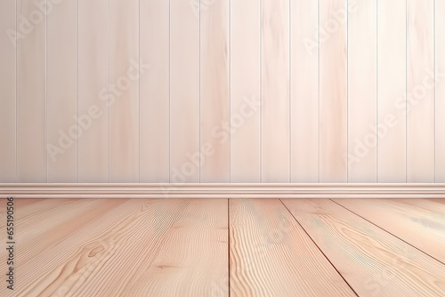 Closeup Of Light Wooden Floor Mockup