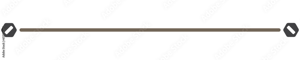 Colourful Simple Metal Line Break Colourful Simple Metal Line Break